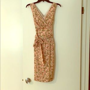 NWT watercolor floral sheath dress